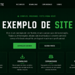 Eu vou criar Landing Pages - Site de Divulgação