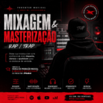 Eu vou fazer a Mix/Master de sua faixa de Rap/Trap