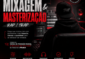 Eu vou fazer a Mix/Master de sua faixa de Rap/Trap