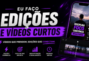 Eu vou Fazer a edição do seu vídeo curto como reels e shorts