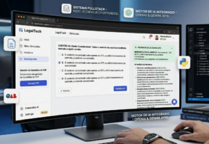 Eu vou fazer Criação de Sistema Web Fullstack com IA Integra...