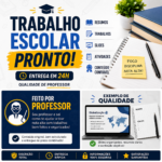 Eu vou fazer seu trabalho e te ajudar a tirar nota alta