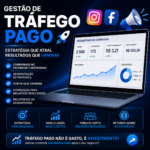 Eu vou criar campanhas de tráfego pago no Meta e Google Ads.