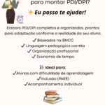 Eu vou Elaborar PDI/DPI para professores