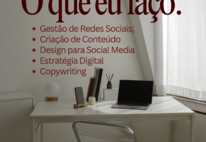 Eu vou ser social media da sua empresa