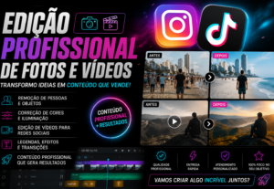 Eu vou Editar Profissionalmente para Instagram e Empresas