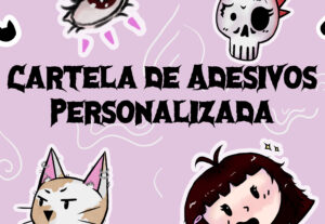 Eu vou Fazer uma Cartela de Adesivos Personalizada