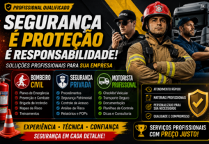 Eu vou criar materiais de prevenção e combate a incêndio