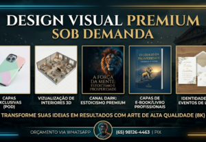 Eu vou fazer Edição de Mídia e Design Visual Profissional