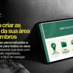Eu vou criar as capas da sua área de membros