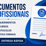 Eu vou fazer requerimentos e protocolos profissionais.