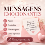 Eu vou escrever mensagens emocionantes e personalizadas.