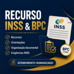 Eu vou elaborar recurso INSS, BPC e orientação documental