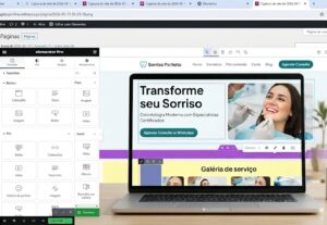 Eu vou criar uma Page profissional em WordPress