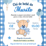 Eu vou Transformar sua ideia em um convite único e criativo