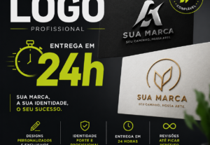 Eu vou criar sua logo profissional