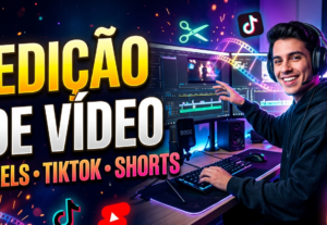 Eu vou Editar Seus Vídeos Curtos Para Reels,TikTok E Shorts