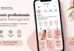 Eu vou criar posts profissionais para Instagram no Canva