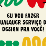 Eu vou fazer qualquer serviço de design pra você