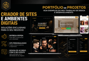 Eu vou criar um site moderno e profissional responsivo