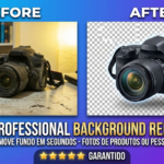 Eu vou Remover o fundo de 20 fotos Profissionalmente