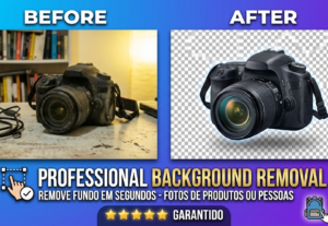 Eu vou Remover o fundo de 20 fotos Profissionalmente