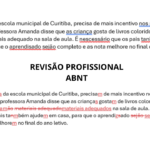 Eu vou revisar e formatar seu trabalho acadêmico ou artigo.