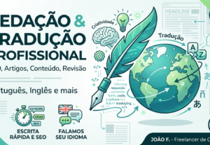 Eu vou escrever artigos com SEO ou traduzir seus textos com