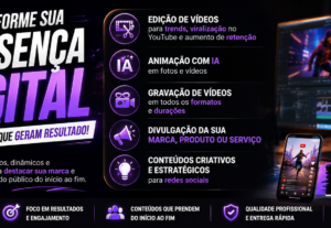 Eu vou Gravar seu vídeos em todos os formatos