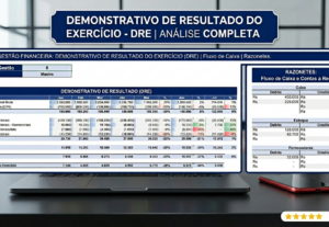 Eu vou elaborar seu Balanço, DRE e organizar planilhas Excel