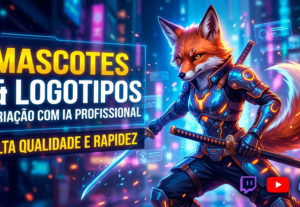 Eu vou Criar Mascotes, Logotipos, Imagens e Personagens