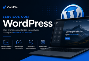 Eu vou trabalhar com o seu WordPress