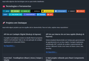 Eu vou desenvolver, ajustar ou corrigir seu sistema