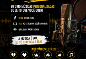 Eu vou fazer Criação de Músicas Trap, Funk, Gospel e Mais