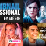 Eu vou fazer uma Thumbnail Profissional em até 24h