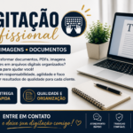 Eu vou digitar PDF, imagens e documentos com qualidade