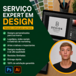Eu vou Criar um logotipo moderno, minimalista e luxuoso