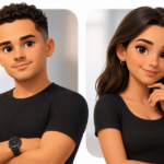 Eu vou transformar sua foto em avatar 3D estilo Pixar/Cartoo...
