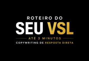 Eu vou criar copy p/ VSL estilo John Benson ou Estefan Georg...