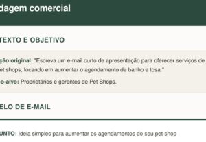 Eu vou Criar Script de E-mail para Lotar Agenda de Pet Shop