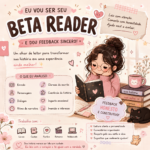 Eu vou Ser seu beta reader é dar um feedback de sua obra