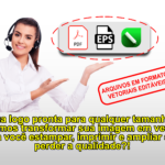 Eu vou vetorizar a imagem de sua logo.