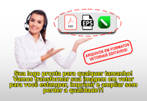 Eu vou vetorizar a imagem de sua logo.