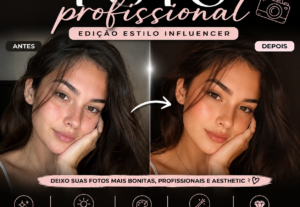 Eu vou fazer edições naturais nas suas fotos