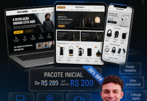 Eu vou criar um site profissional único para o seu negócio