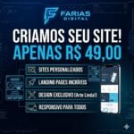 Eu vou Criar seu Site profissional por 49,00