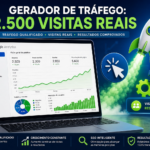 Eu vou fazer Tráfego para seu Site: Com 2.500 Visitas