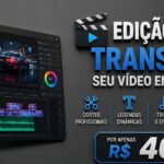 Eu vou Fazer seus vídeos e fotos profissionais