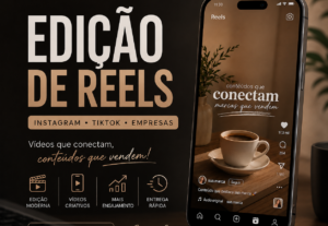 Eu vou fazer edição de REELS Pro