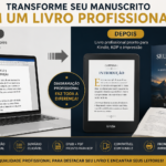 Eu vou diagramar seu livro para Uiclap e Kindle KDP